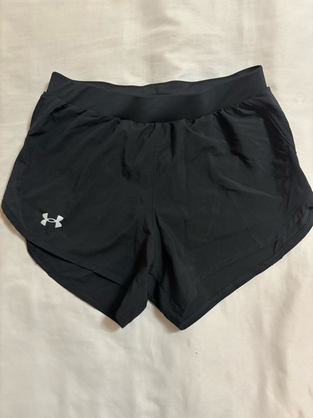 Under Armour Women's Black Athletic Running Shorts